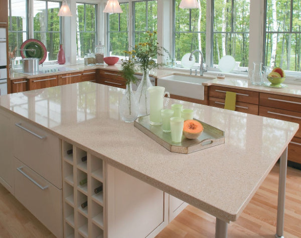 Cardiff Cream Cambria-Quartz Slab Hawaii Stone Imports