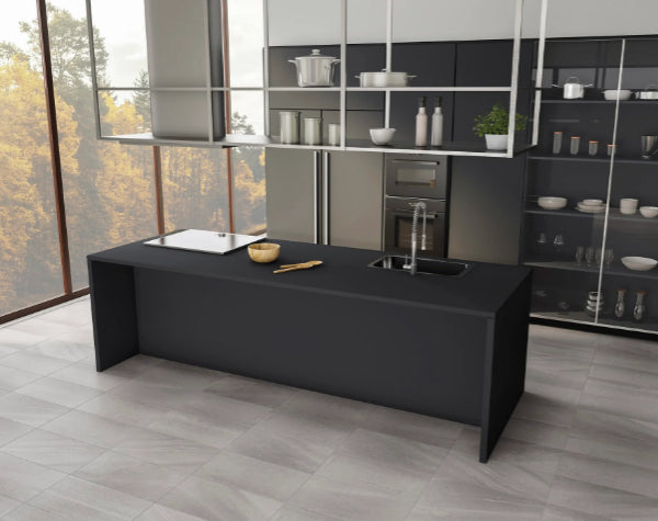 Kitchen | Adrock Nickel Porcelain Tile