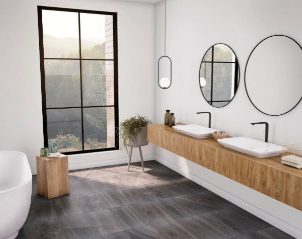 Bathroom | Adrock Shadow Porcelain Tile