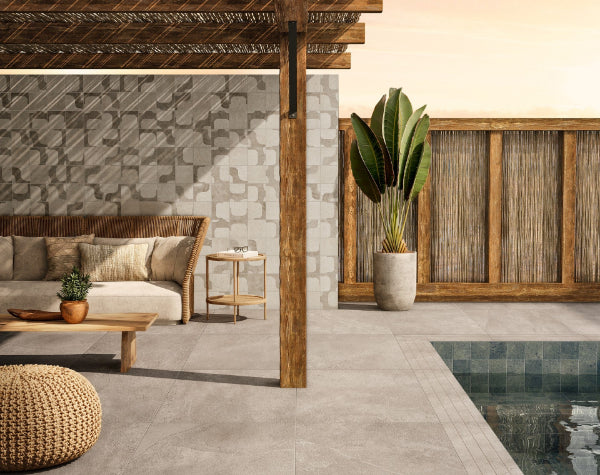 External | Neotropical Grey Mix Porcelain Tile