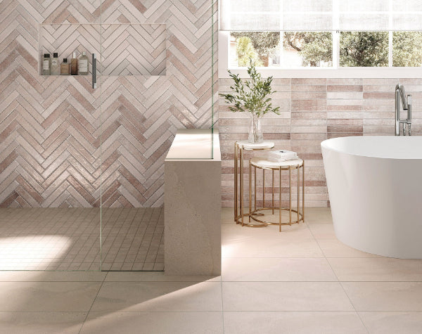 Bathroom | Portofino Sand Porcelain Tile