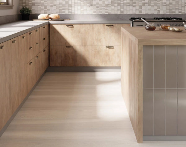 Kitchen | Sandwaves Marshmallow Porcelain Tile