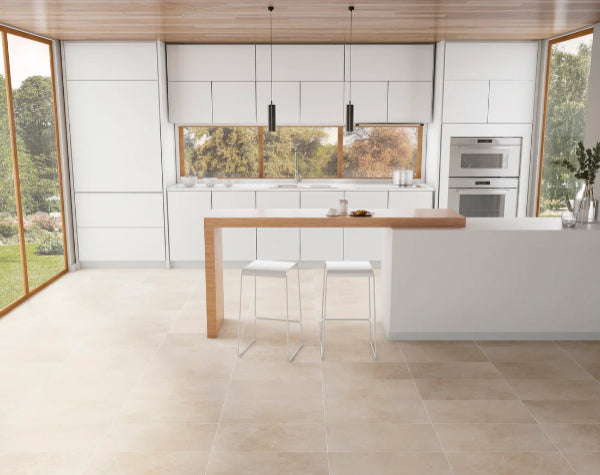 Kitchen | St Croix Champagne Porcelain Tile