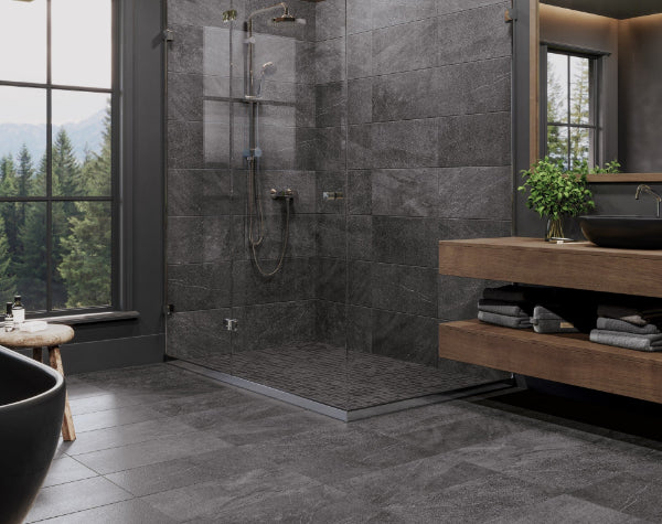 Bathroom | St Martin Ash Porcelain tile