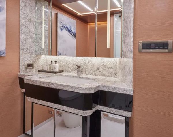 Bathroom | Berwyn Cambria-Quartz Slab