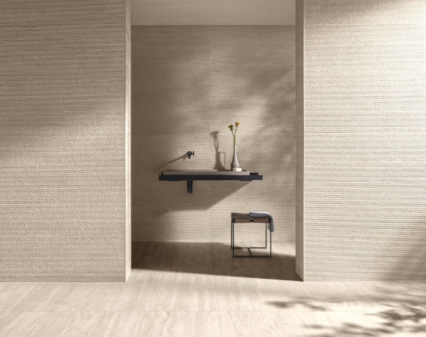 Bathroom | Aeterna Bianco Cesellato Porcelain Tile