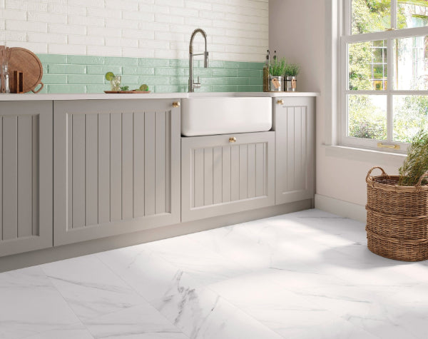 Bathroom | Marmi Classico Bianco Carrara Porcelain Tile