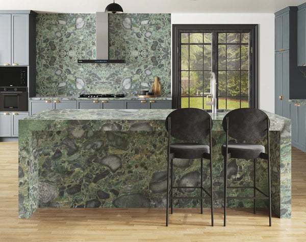 Kitchen | Emerald Green Quartzite Slab