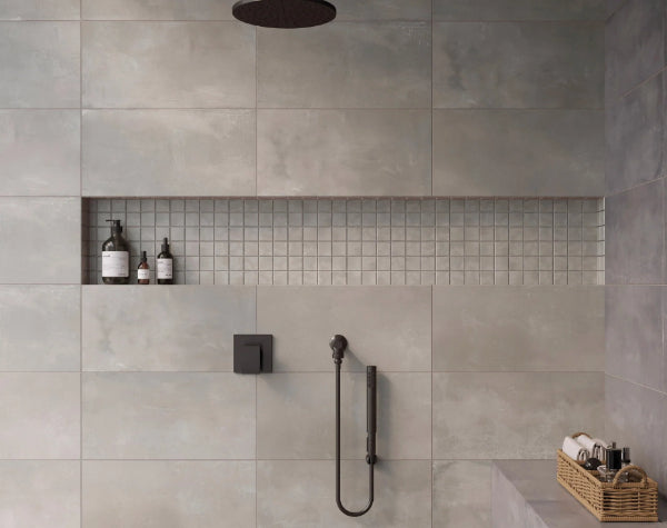 Bathroom | Creta Ash Porcelain Tile