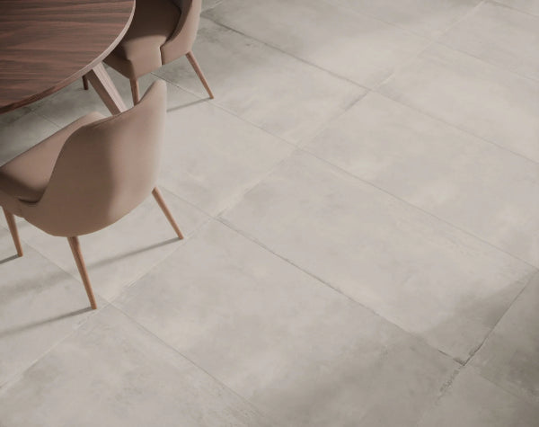 Dining Room | Creta Ash Porcelain TIle