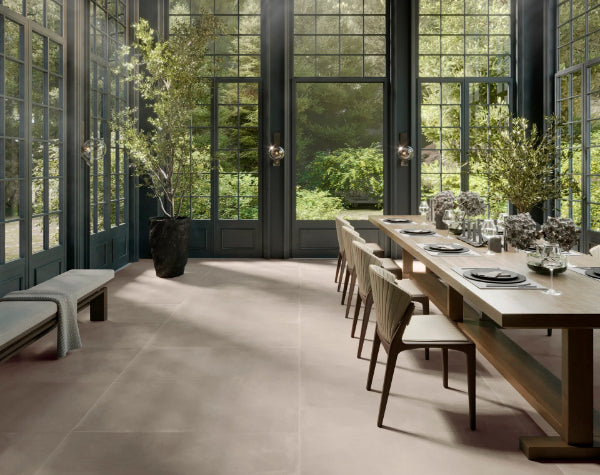 Dining Room | Fusion Greige Porcelain Tile