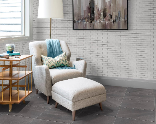 Living Room | Fusion Chalk Porcelain Tile