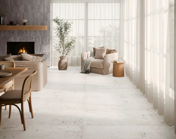 Living Room | Lab Clay Porcelain Tile