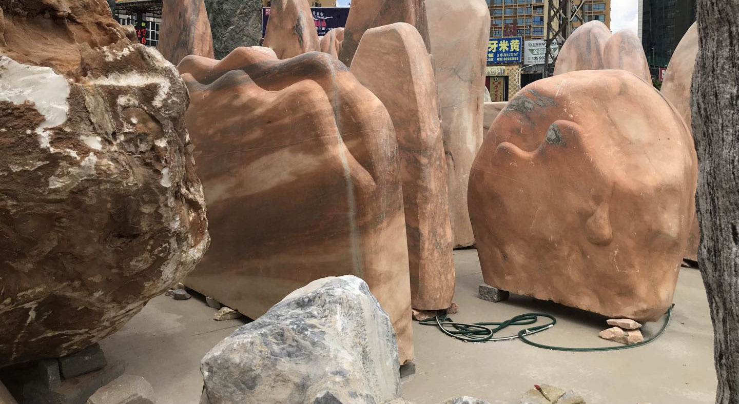 Boulder Granite Hawaii Stone Imports