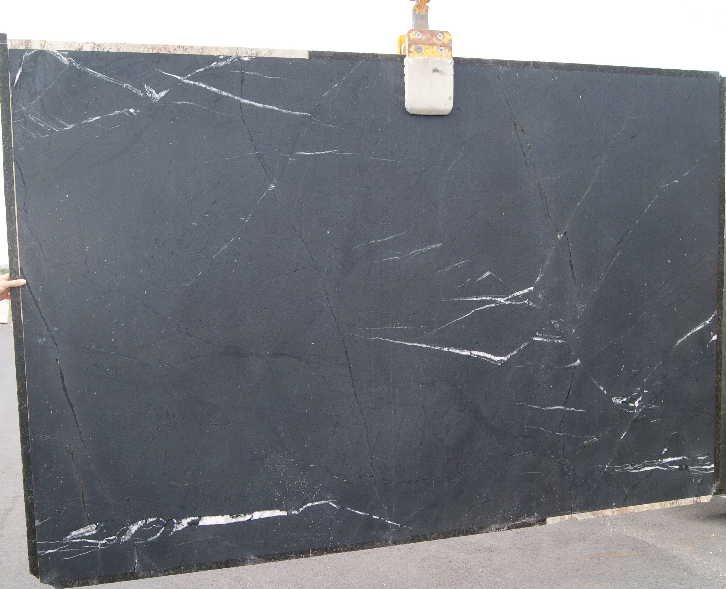 DARK MOON Granite Leather Slab