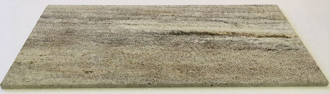 VOLCANO Travertine Bush-Hammered Brushed-Unfilled Tile