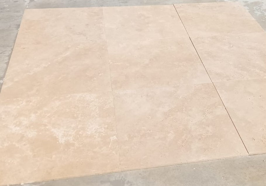 CLASSIC MEDIUM Travertine Honed-Unfilled Tile