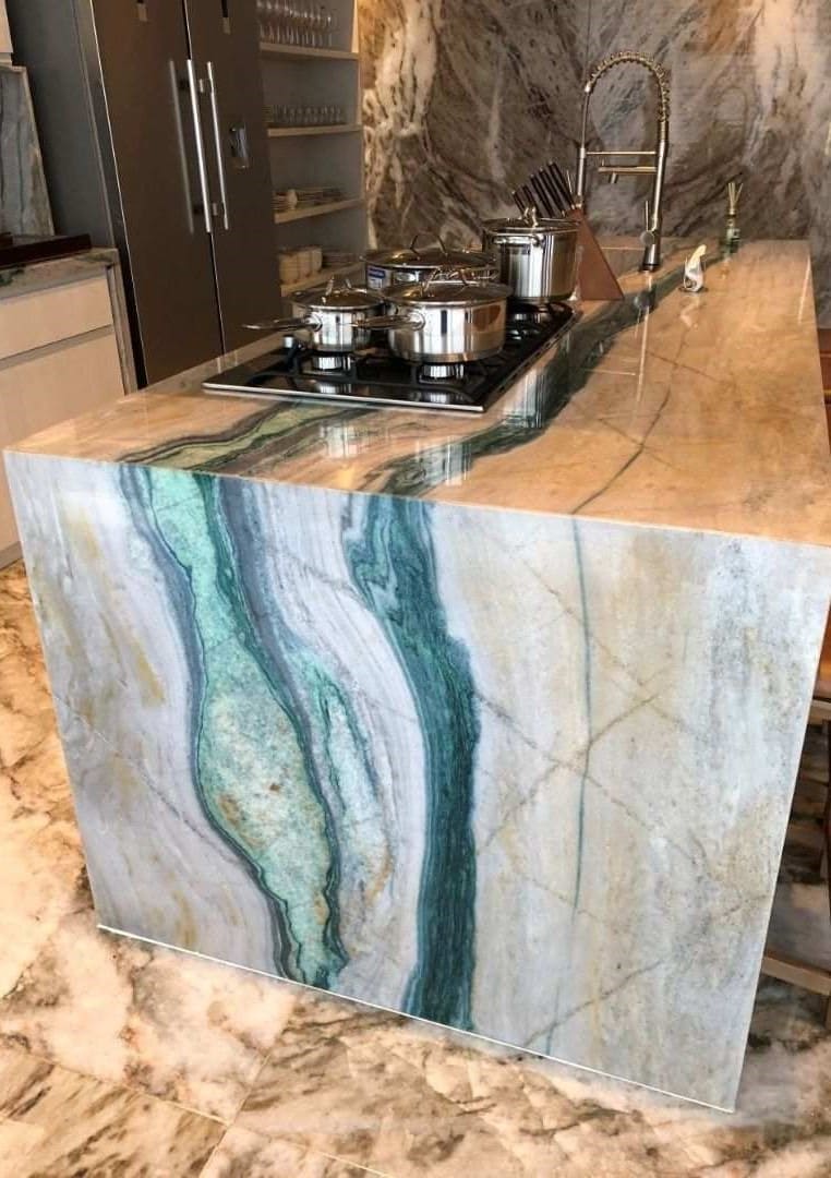 Portomare Quartzite Slab Hawaii Stone Imports