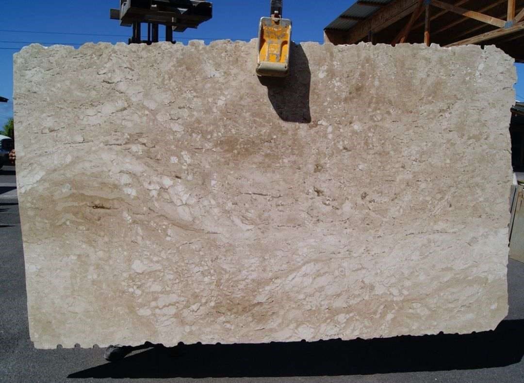 Pine Tree Travertine Slab Hawaii Stone Imports