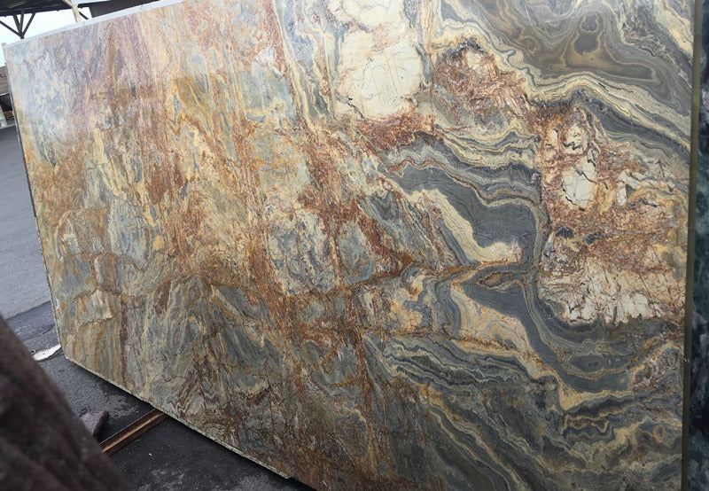 DESERT BAMBOO Quartzite Polished Slab