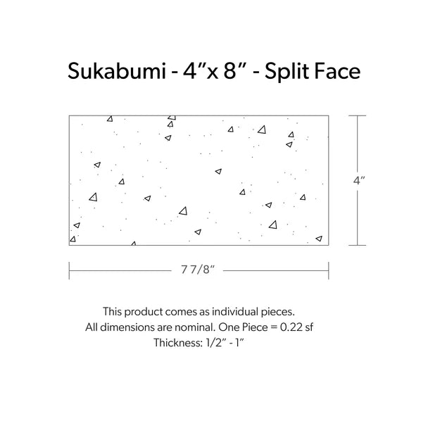 SUKABUMI SELECT 8x4 Split Face