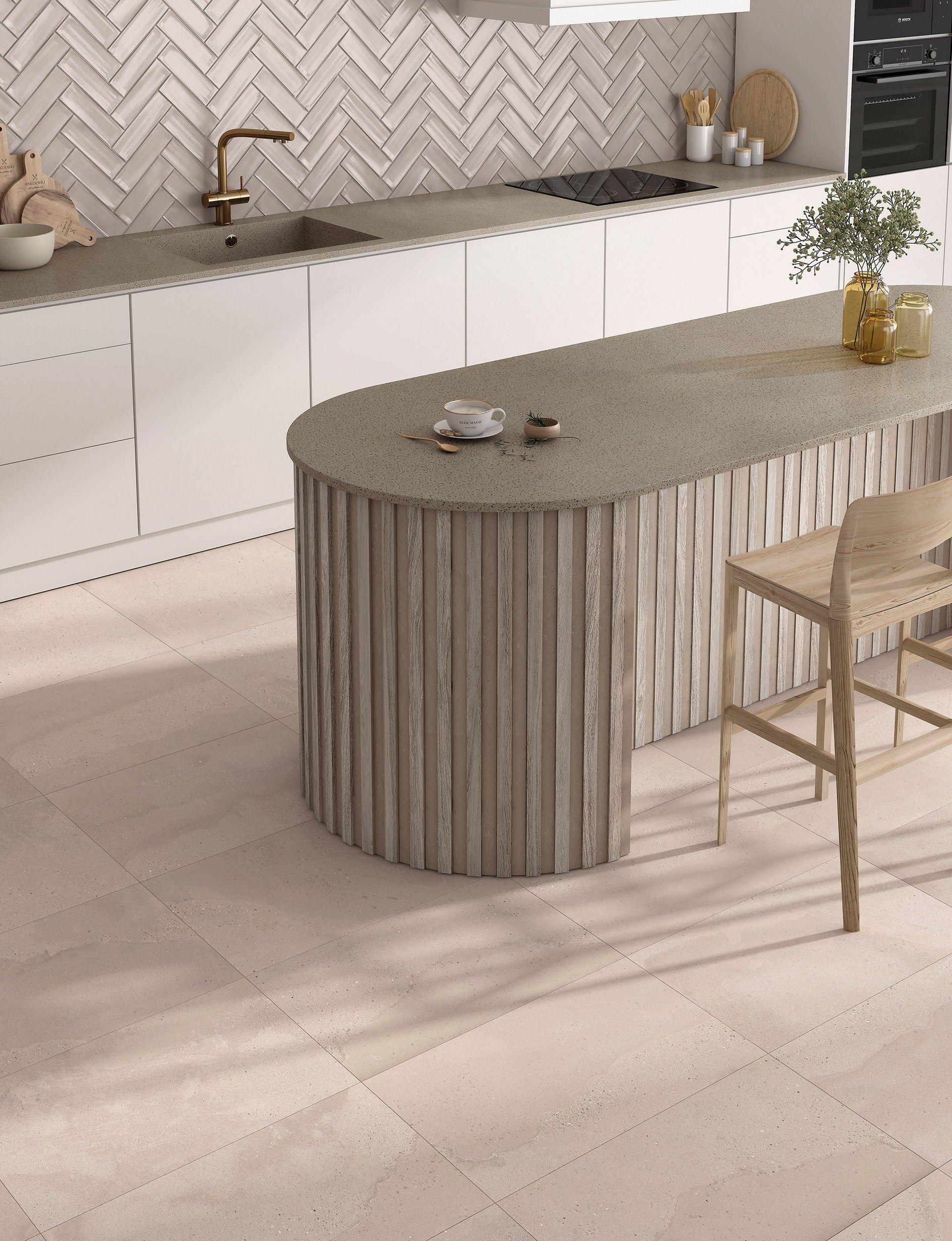 ARCHITECH OAK SLAT GREY Porcelain Tile