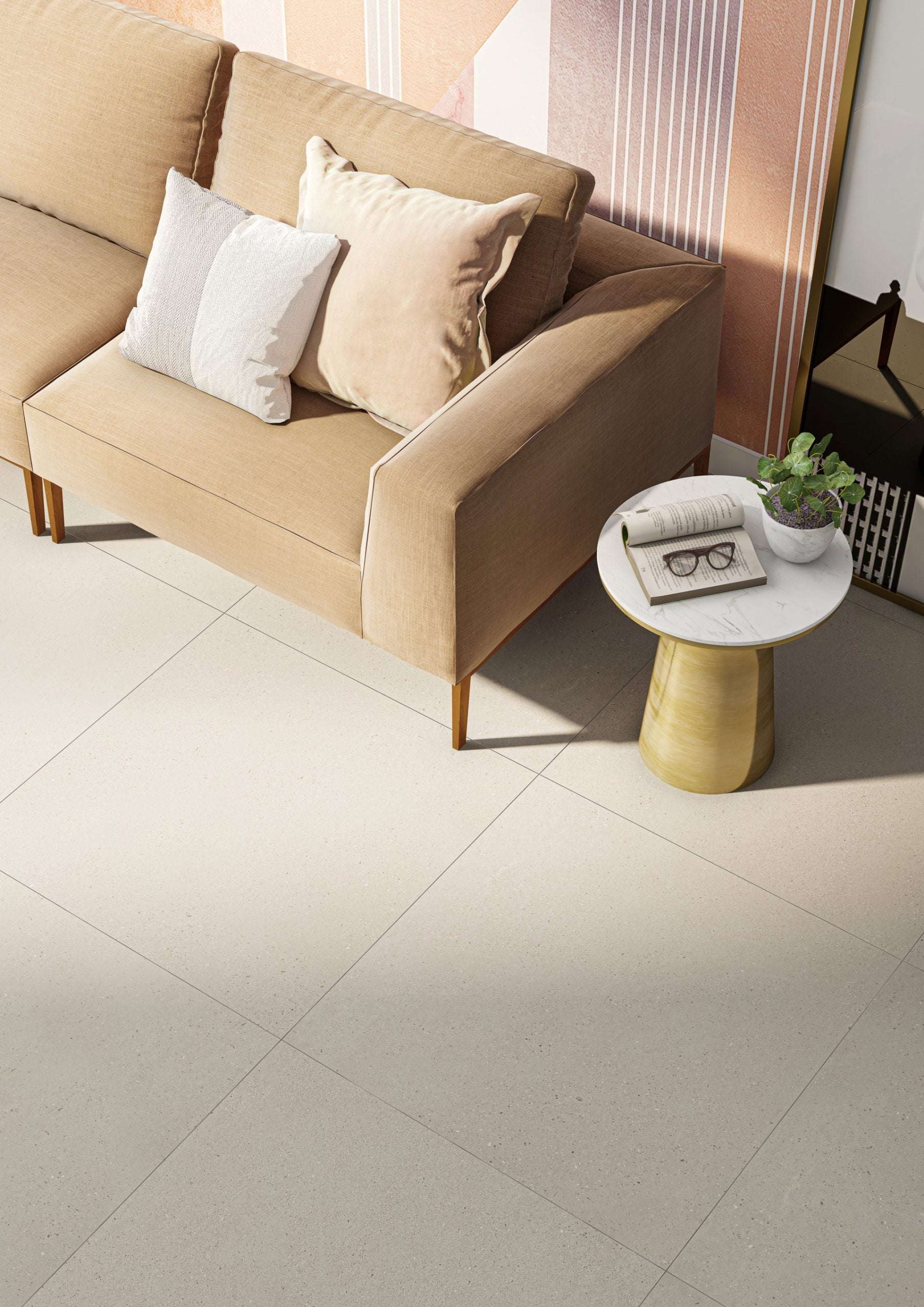 CEMENT BLOCK FOGGY Porcelain Tile