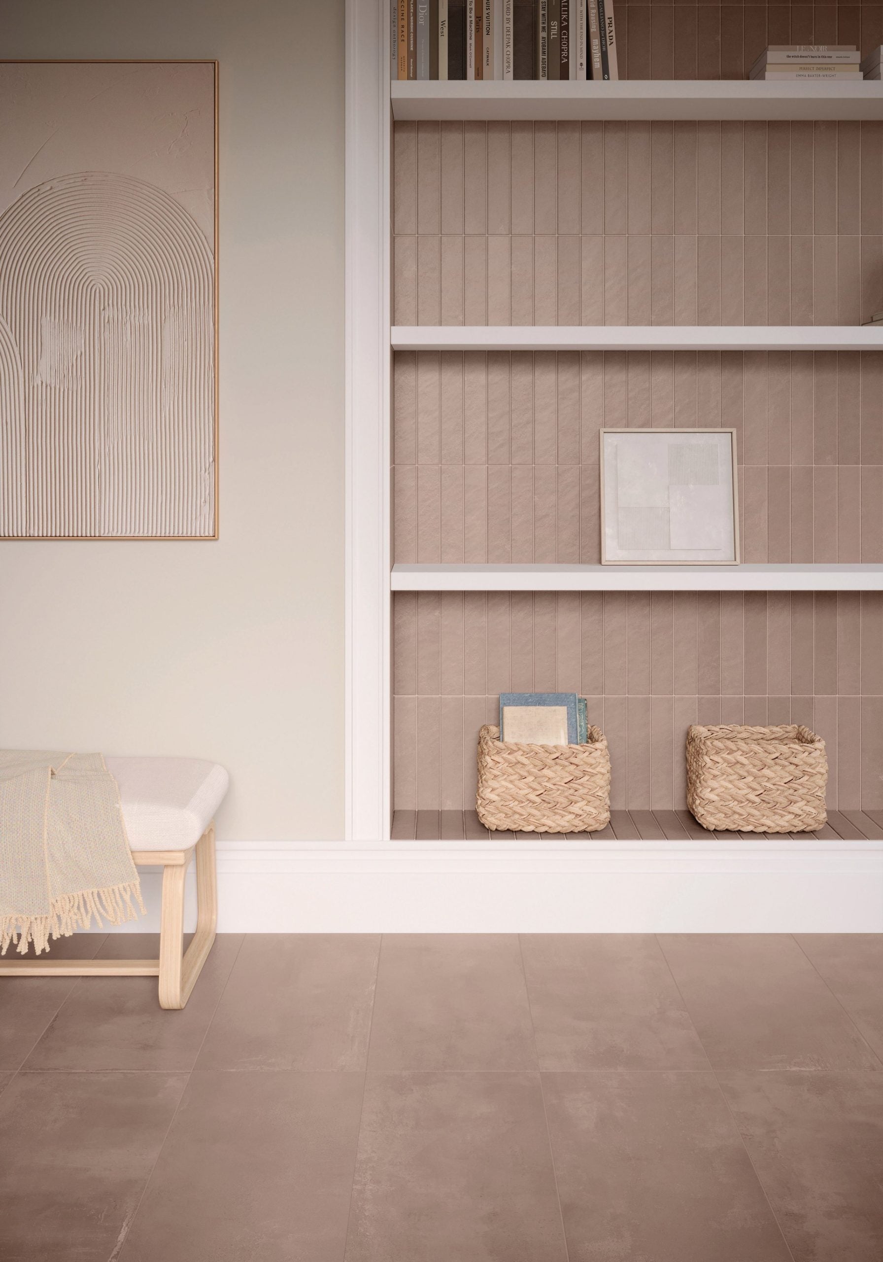 CRETA CLAY Porcelain Tile