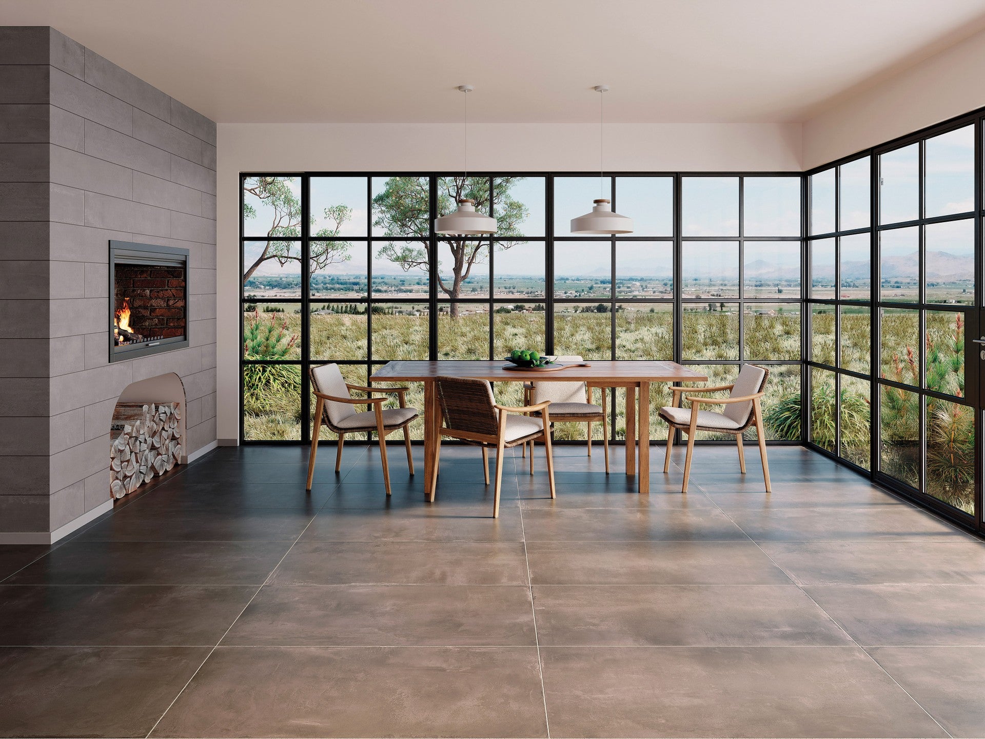 CRETA CLAY Porcelain Tile