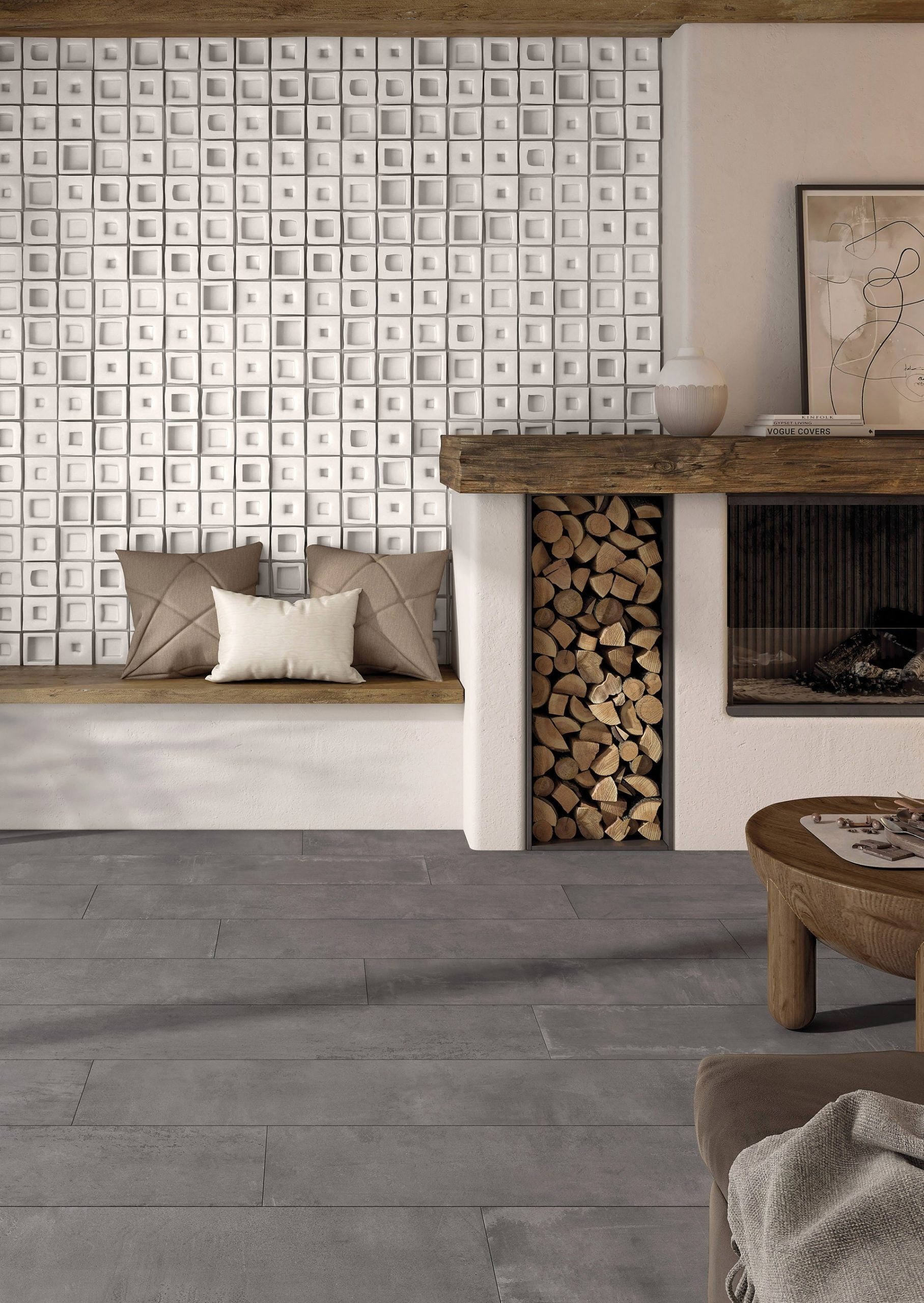 CRETA COAL Porcelain Tile