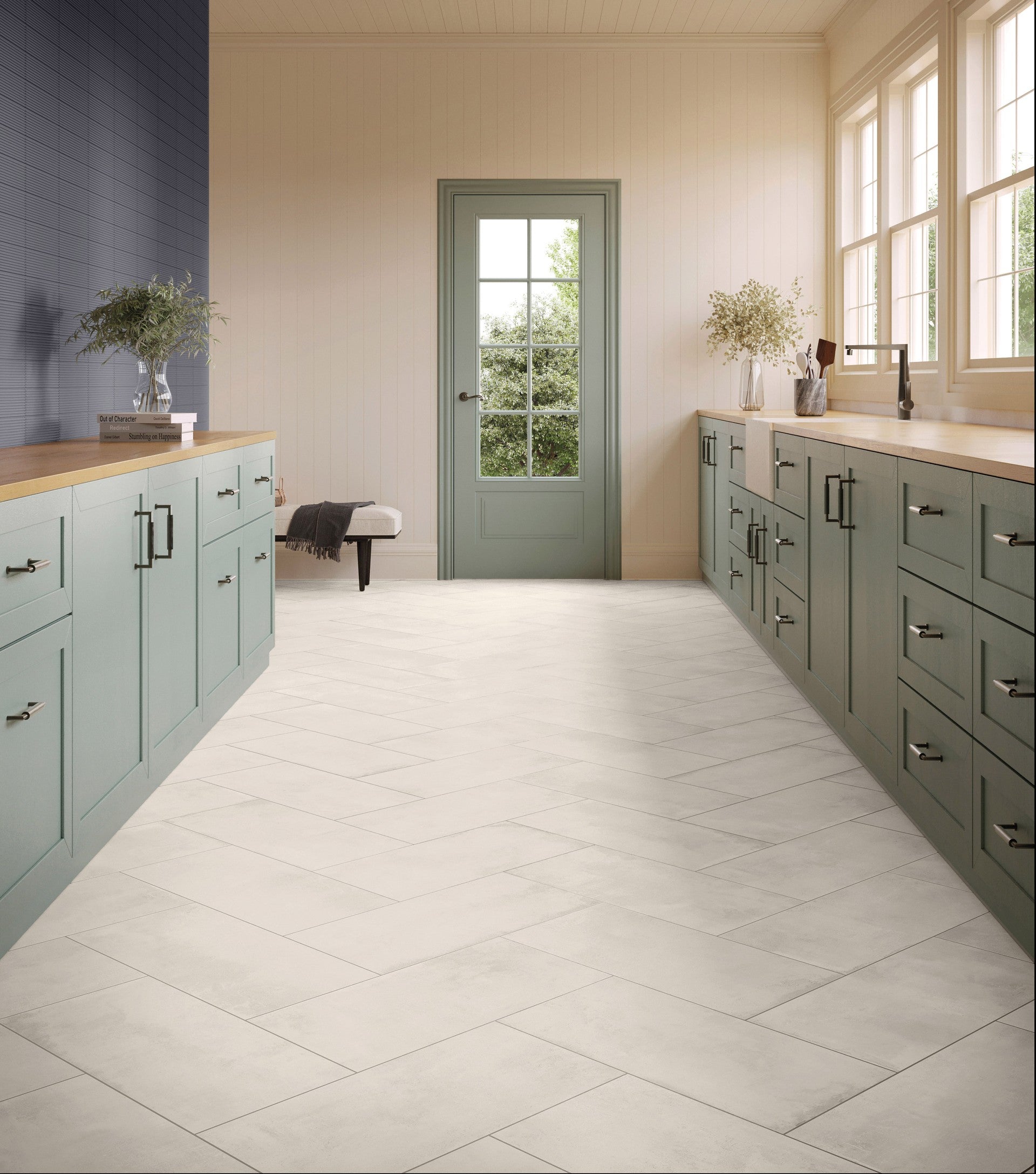 CRETA WHITE Porcelain Tile