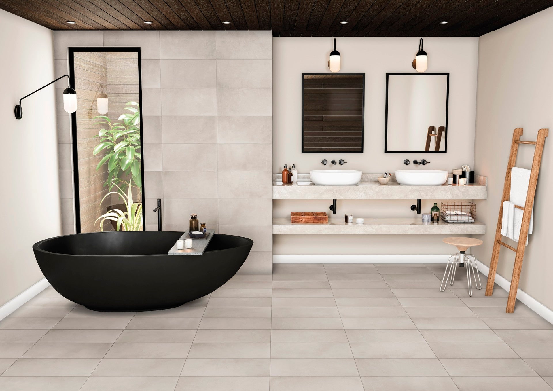 FUSION GREIGE Porcelain Tile