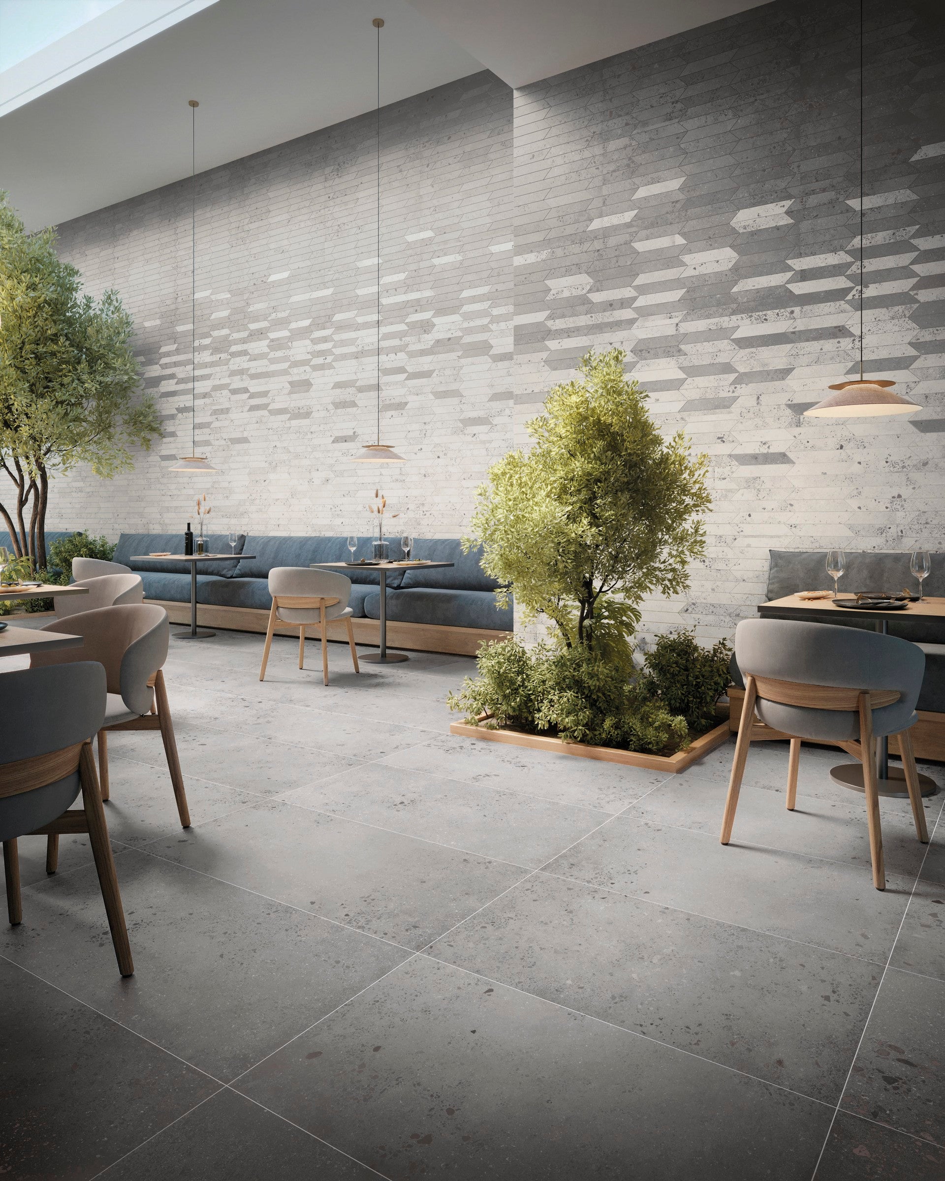 LAB ASH Porcelain Tile