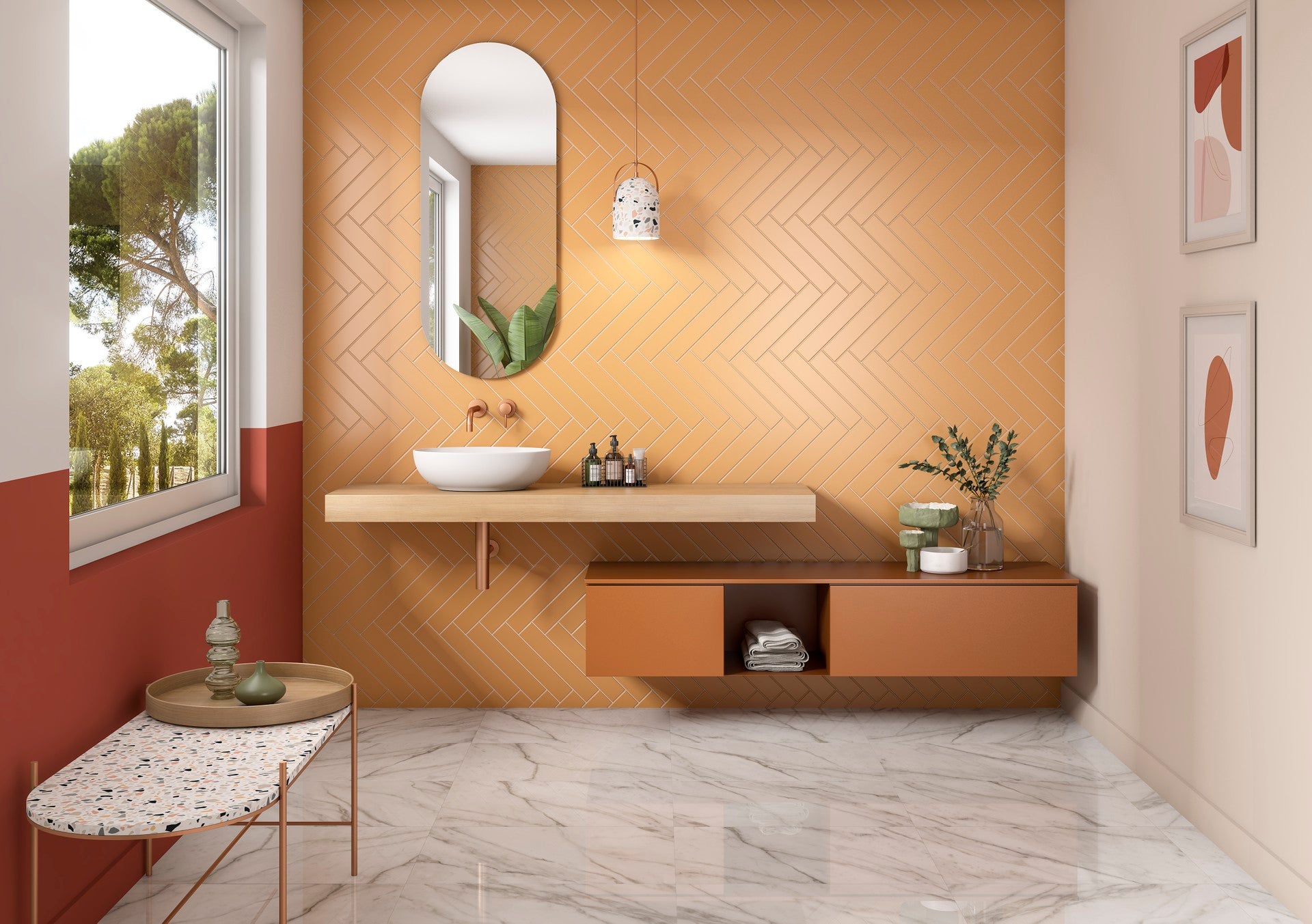 MARMI CLASSICO GOLDEN CALACATA Porcelain Tile