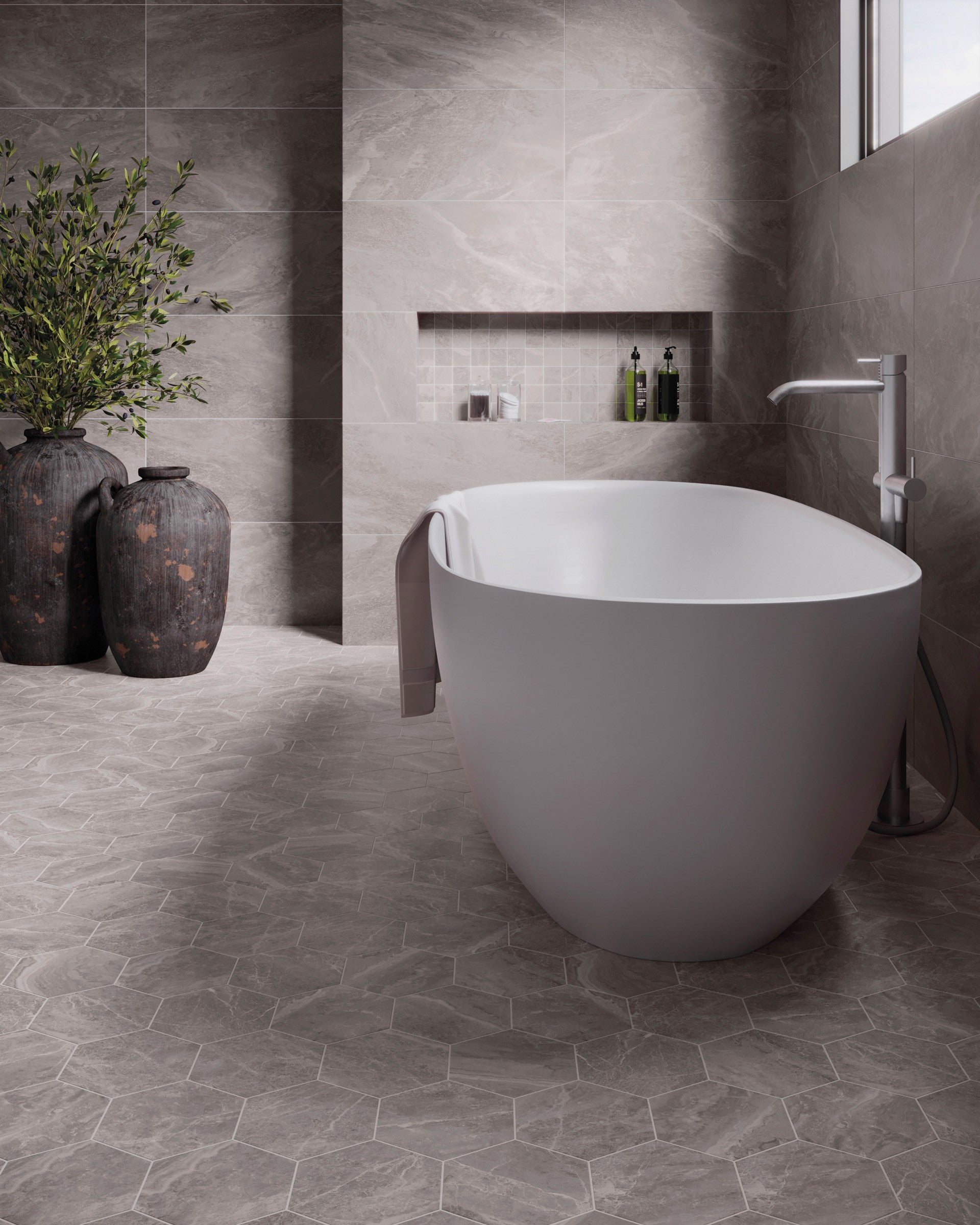 STORM GREY Porcelain Tile