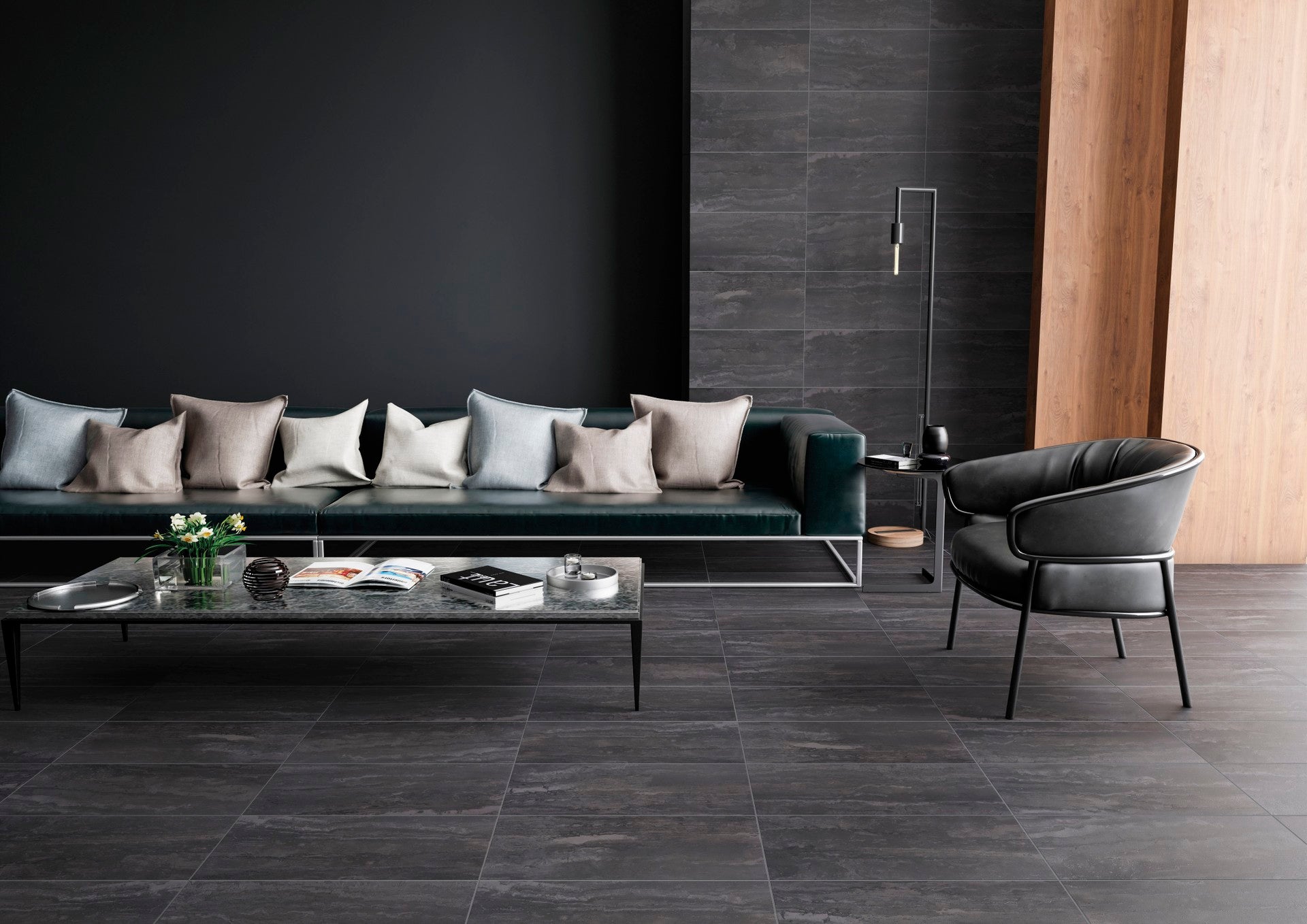 TIVOLI CHARCOAL Porcelain Tile