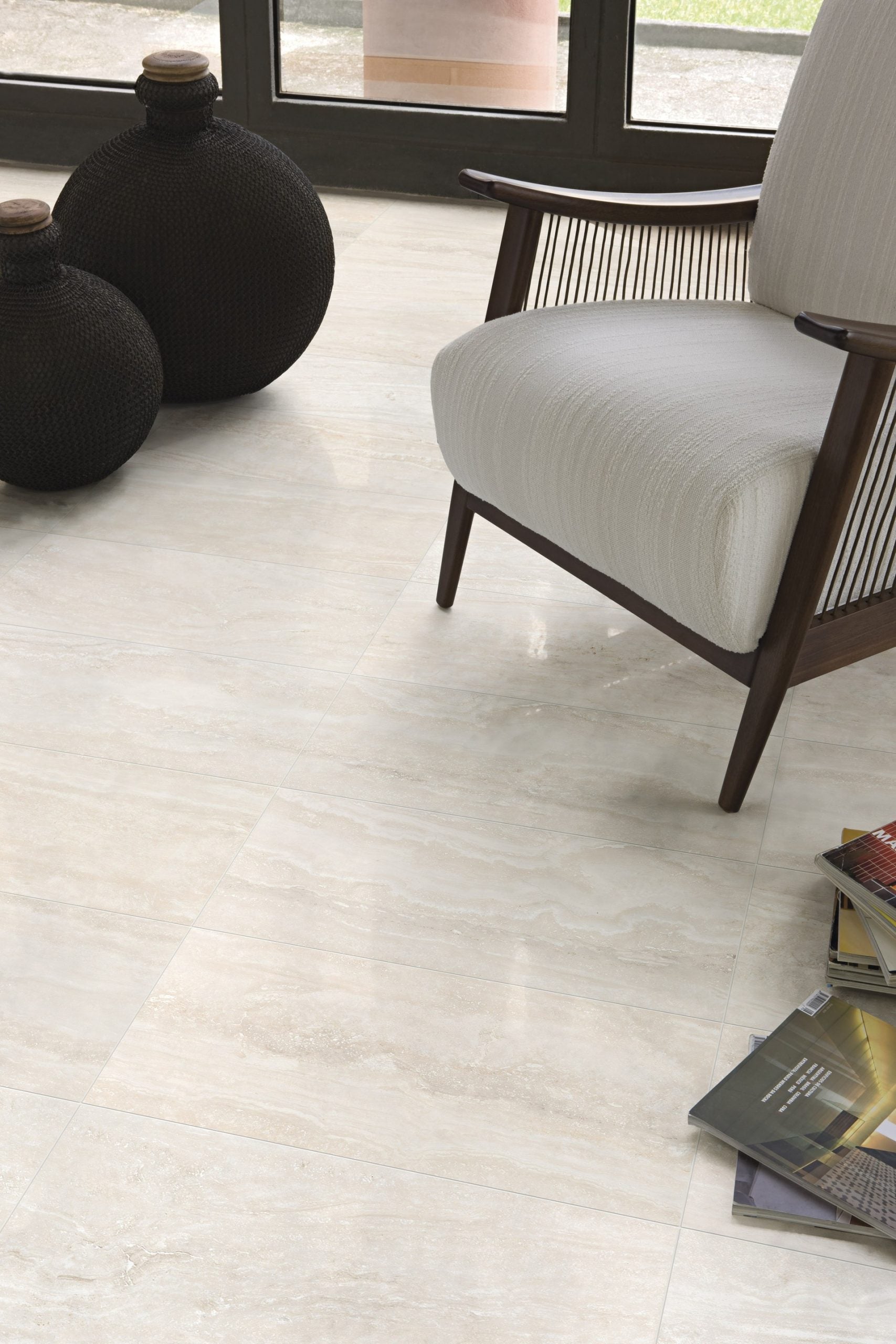 TRAVERTINO NAVONA BIANCO Porcelain Tile