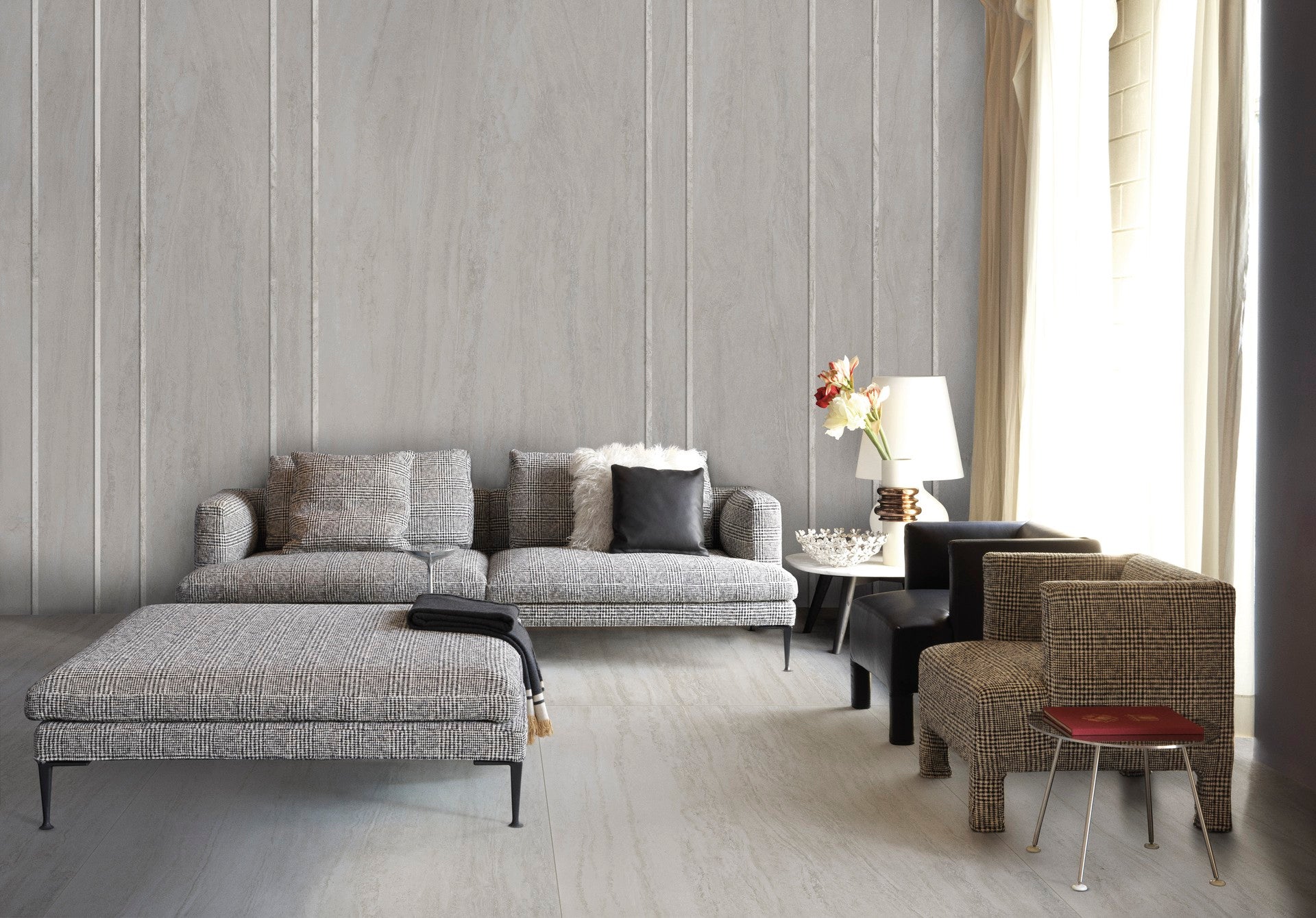 TRAVERTINO NAVONA GRIGIO Porcelain Tile